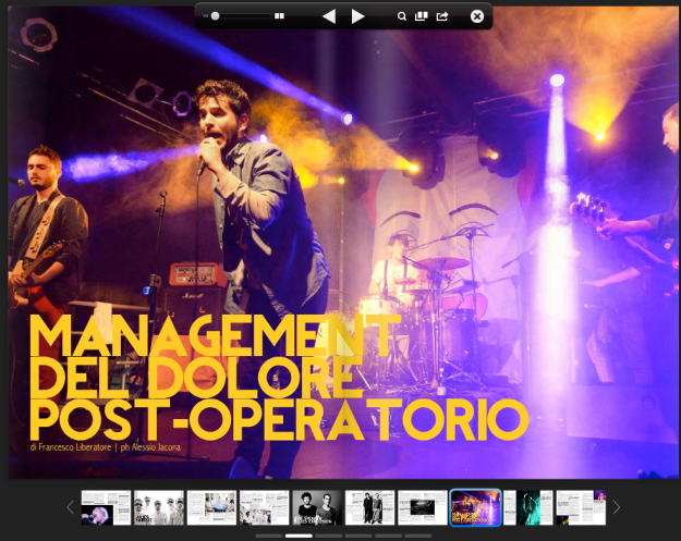 Su Just Kids #12 con le foto dei Management del Dolore Post-Operatorio